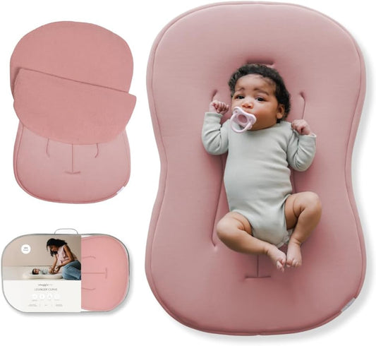 Snuggle Me Organic Newborn Baby Lounger – Gumdrop