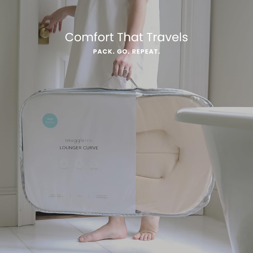 Snuggle Me Organic Newborn Baby Lounger – Gumdrop
