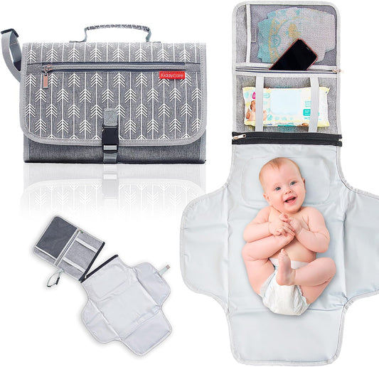 KiddyCare Baby Changing Mat & Cover – Portable Travel Mat