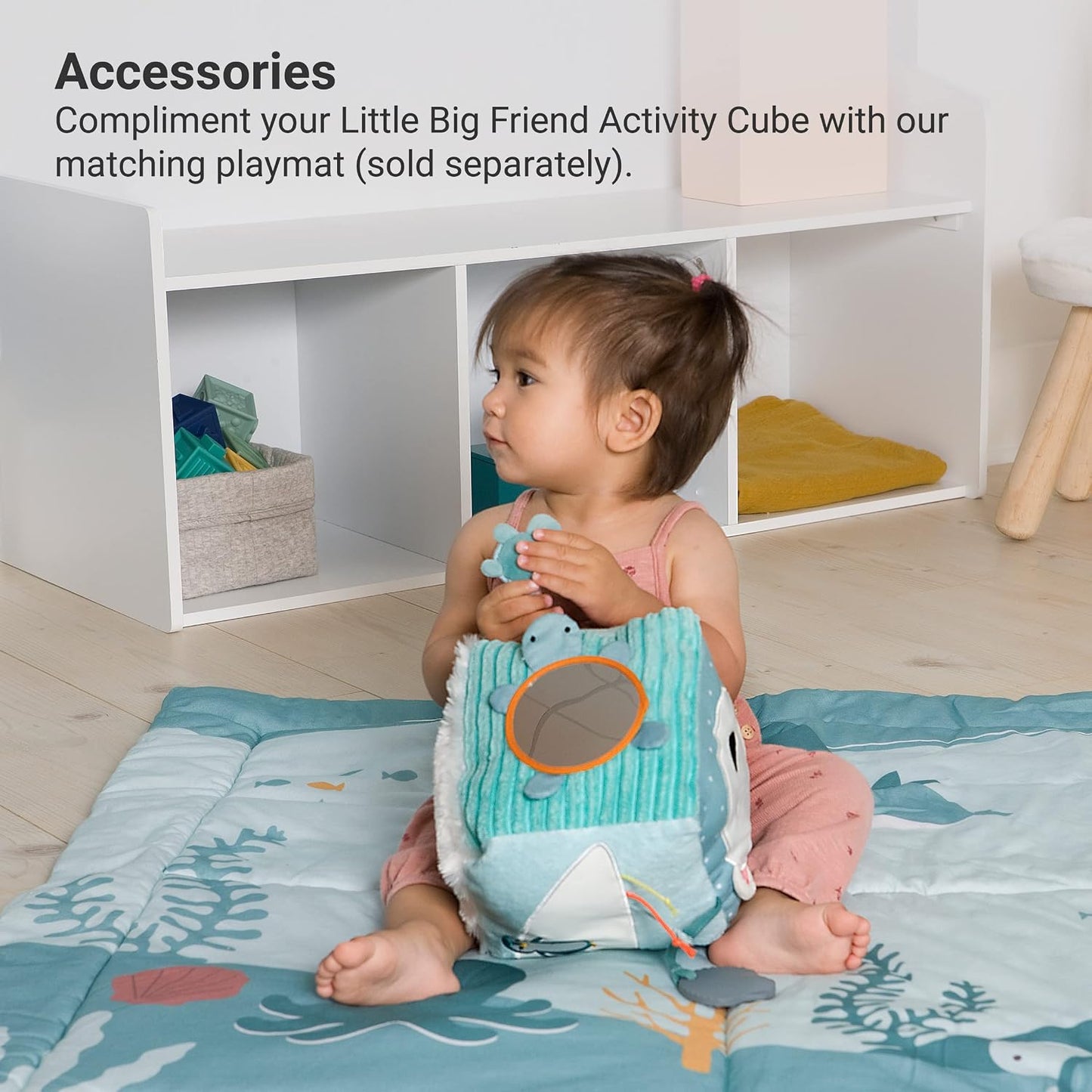 Little Big Friends Soft Activity Cube – Ocean