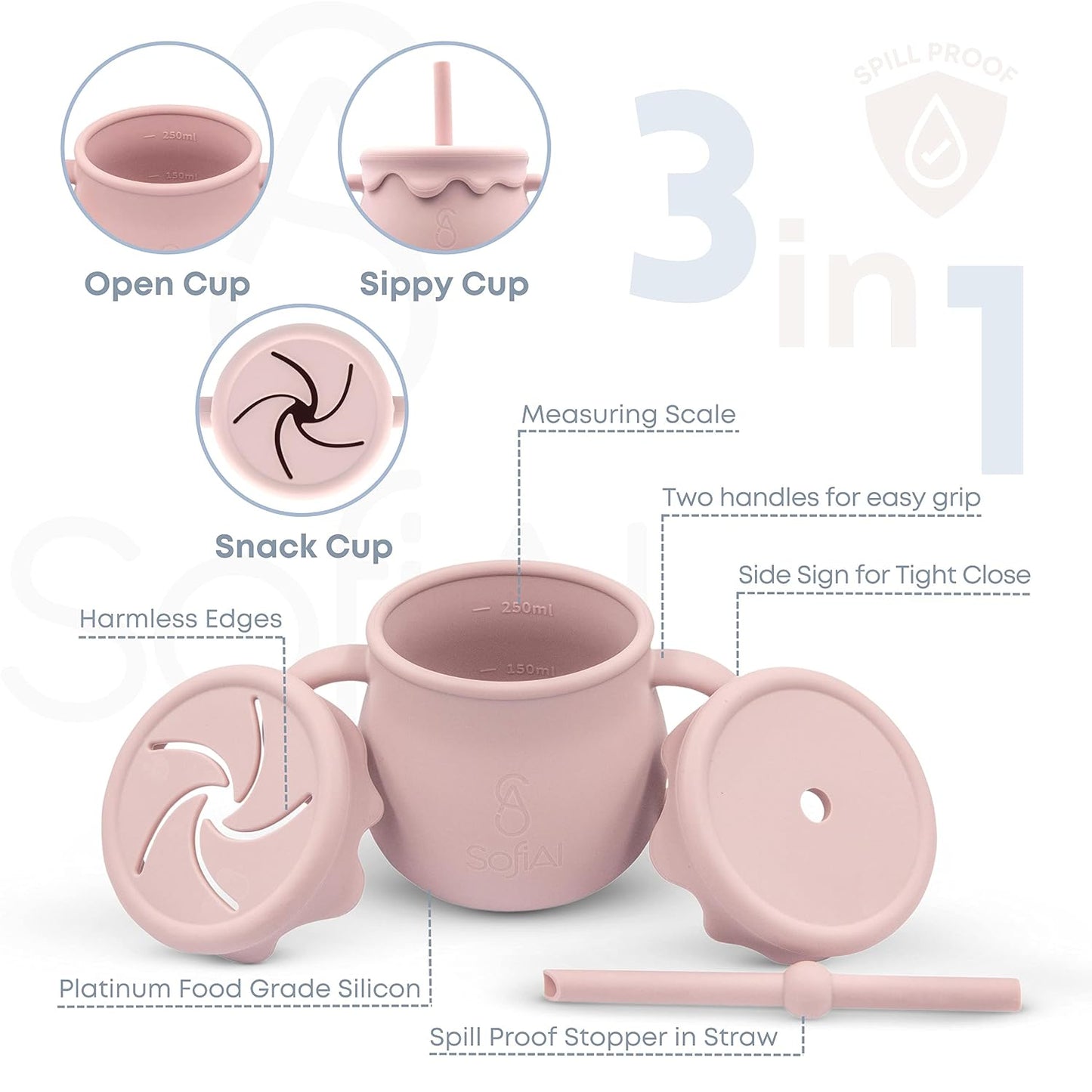 Silicone Baby Feeding Set – 11 Piece