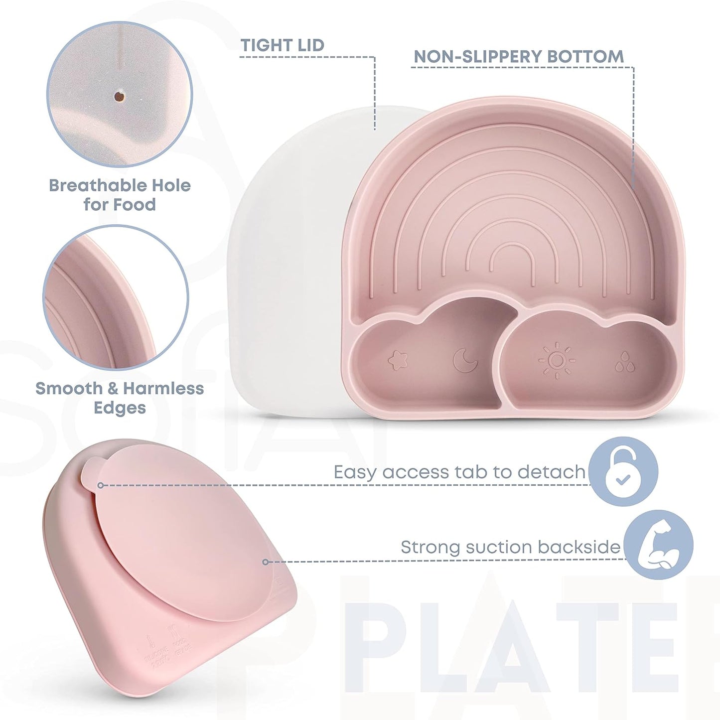 Silicone Baby Feeding Set – 11 Piece