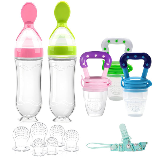 Baby Fruit Feeder Pacifier Set – 3 Pack