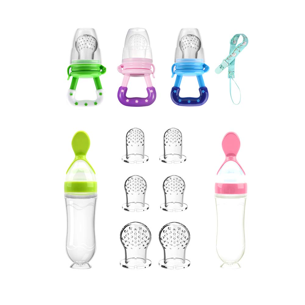 Baby Fruit Feeder Pacifier Set – 3 Pack