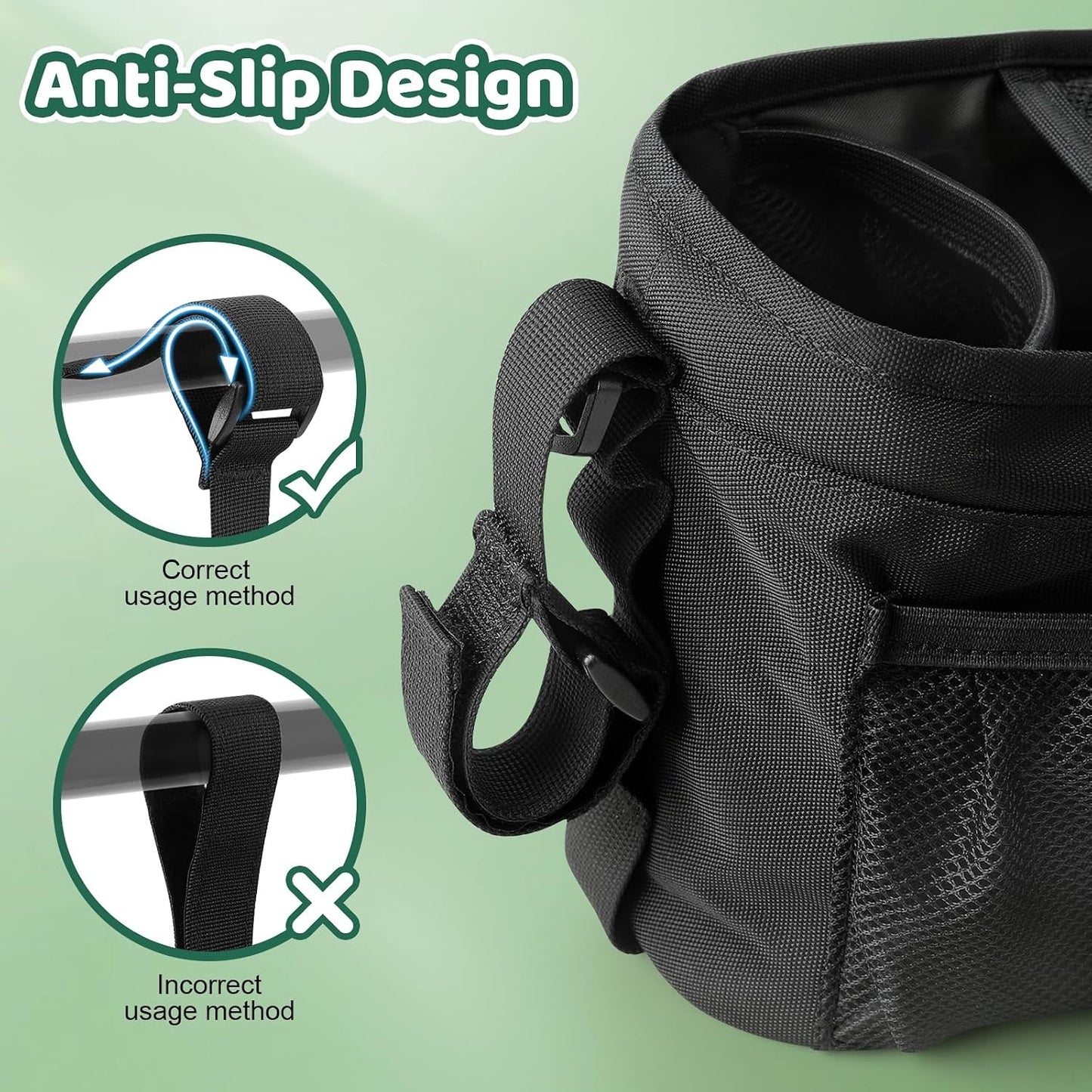 Stroller Organizer with Cup Holder